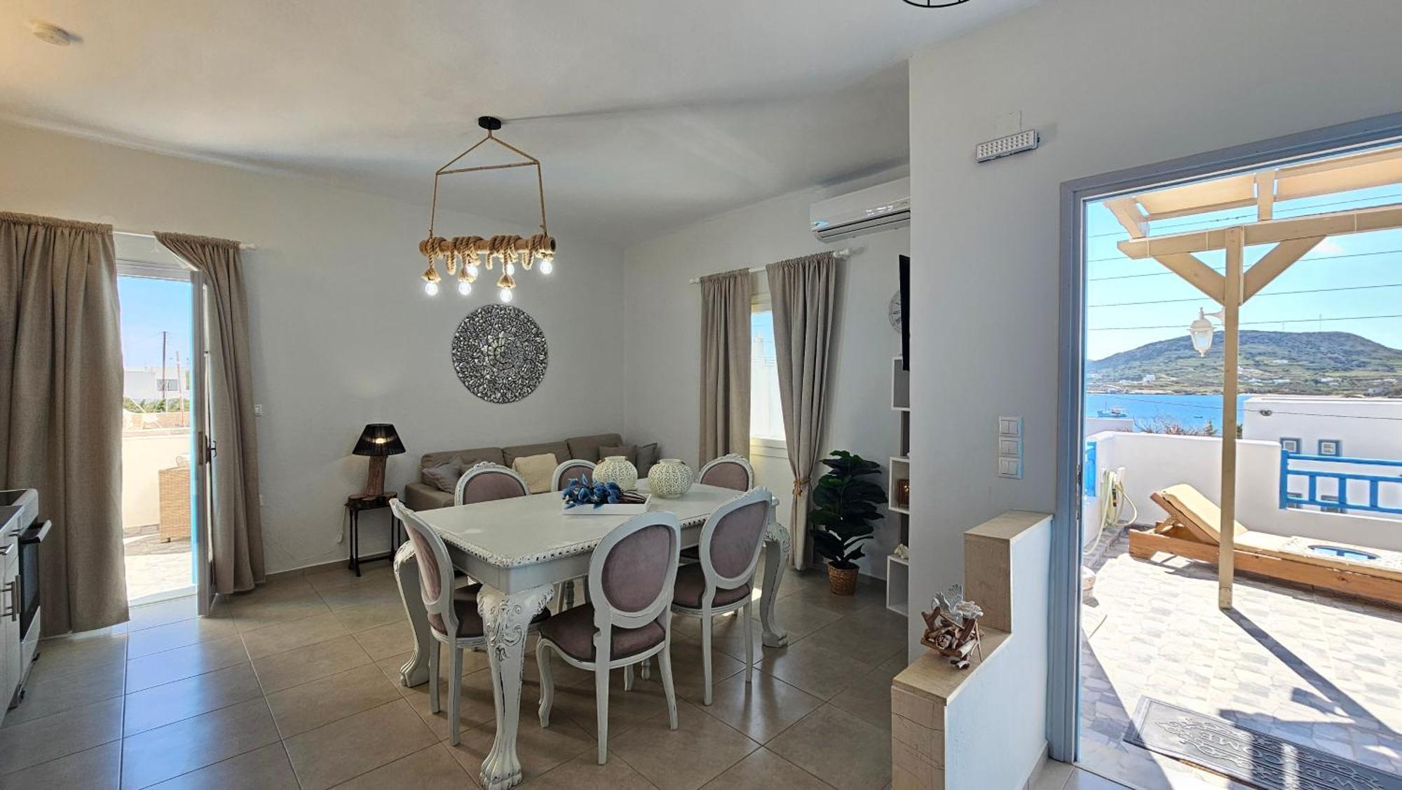 Harmony Villa Milos Pollonia Luaran gambar